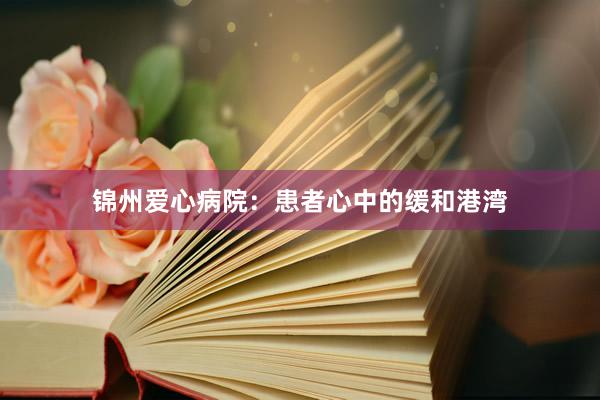 锦州爱心病院：患者心中的缓和港湾